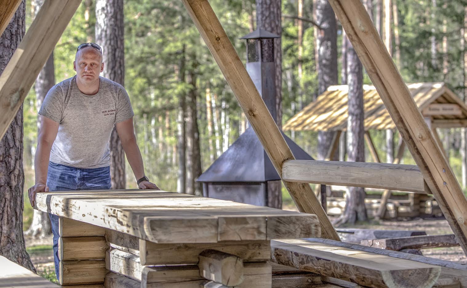Riigimetsa majandamise keskuse külastuskorraldusosakonna Lõuna-Eesti piirkonnajuht Tarmo Denks möönab, et koostöö politseiga toimib hästi. Foto: AIGAR NAGEL