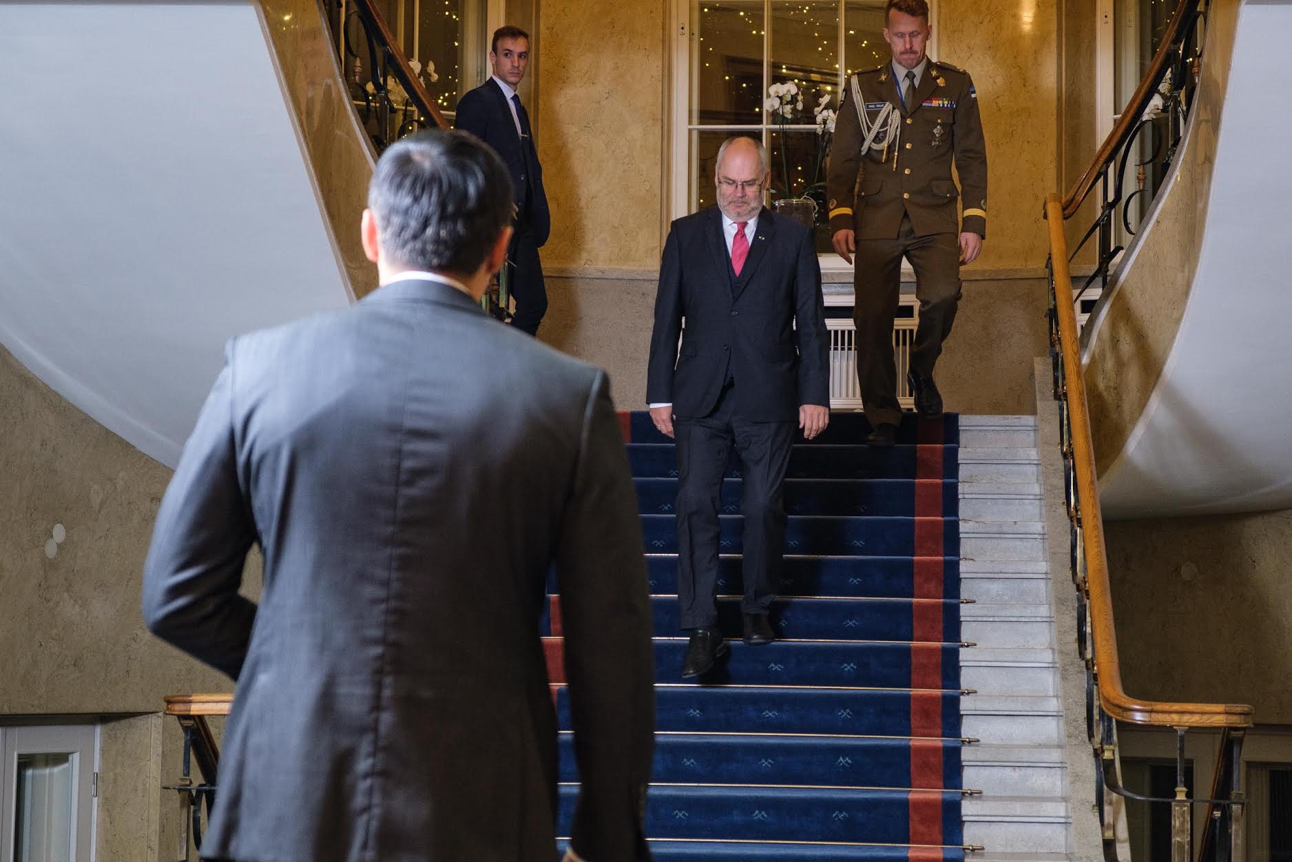 President Alar Karis tunnustab Eesti vabariigi aastapäeva eel teenetemärkidega 148 inimest. Foto: Vabariigi Presidendi Kantselei