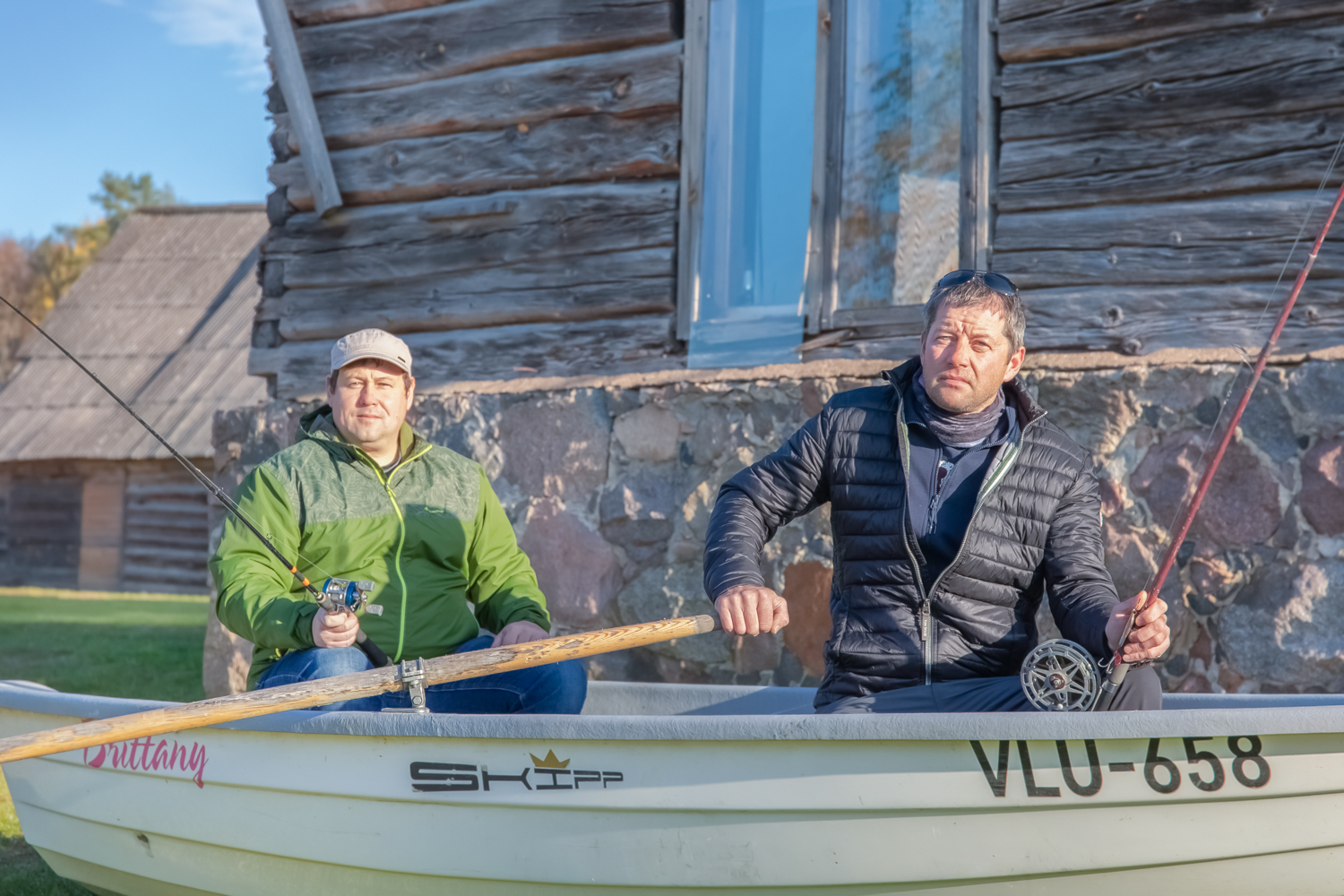 Seekordse võistluse Kalatuba Open Predator võidu noppis Võrumaalt pärit Team Taewa koosseisus Albert Kõivumägi (vasakul)  ja Raivo Paat. Foto: AIGAR NAGEL