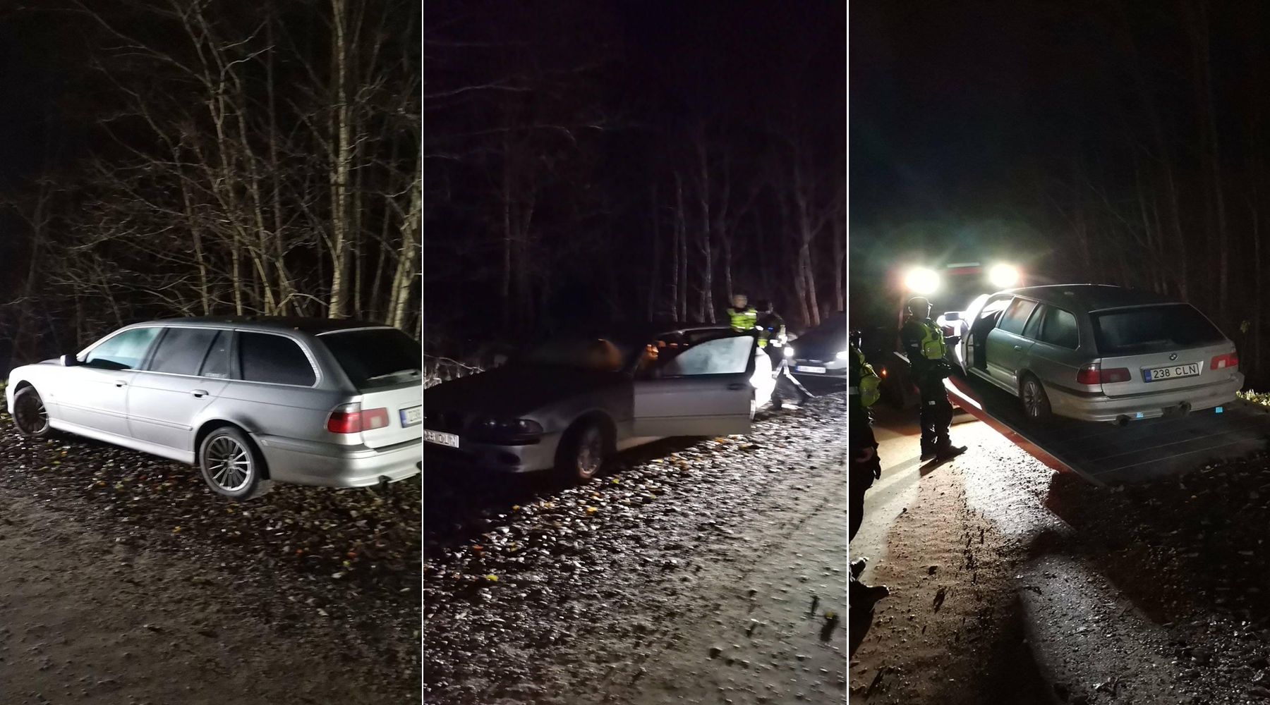 Ühe auto lugu: Laupäeva varahommikul Võru kortermaja eest ärandatud sõiduk on leitud