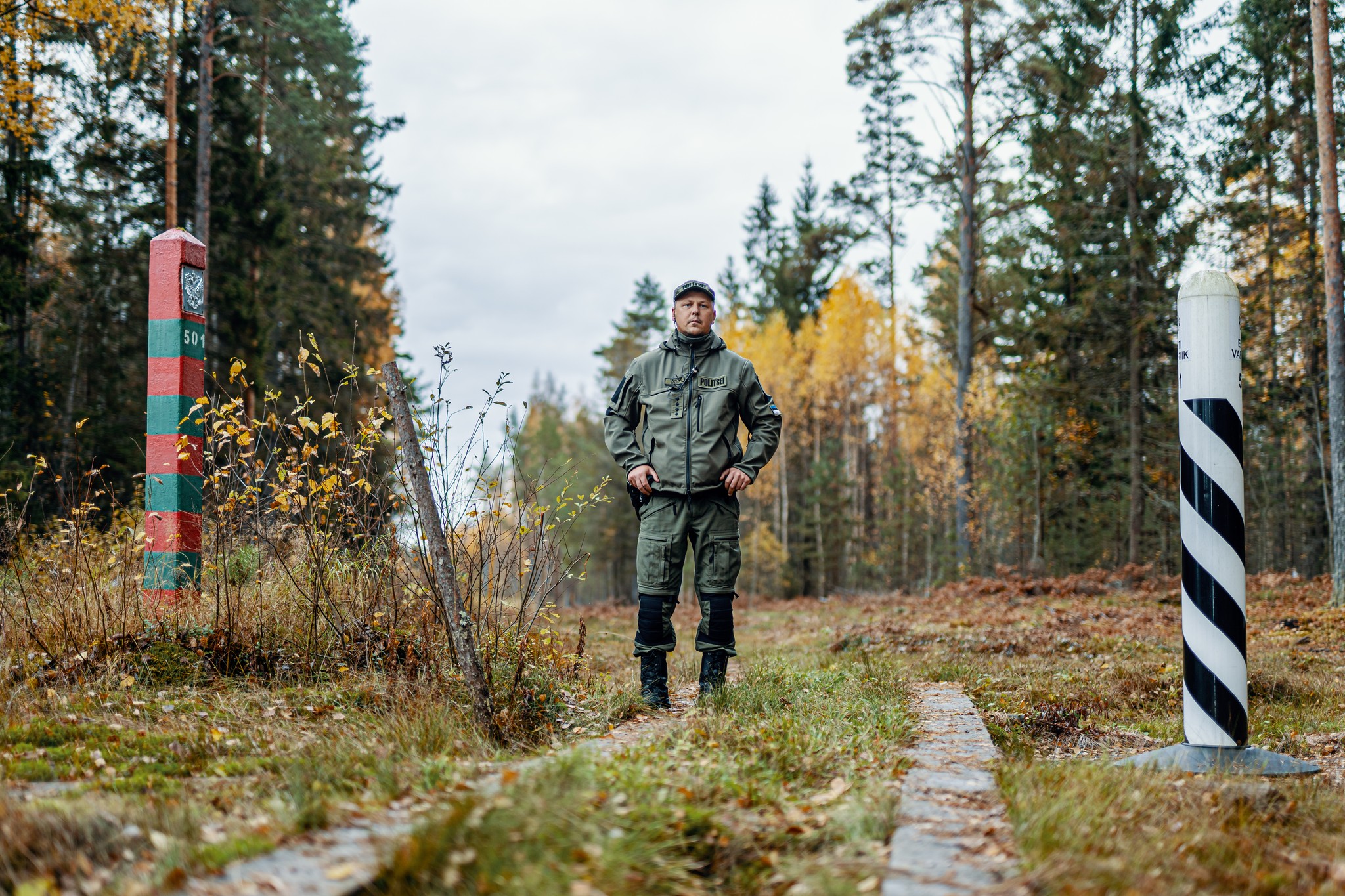 Saapad. Piiri valvamisel on saabaste puhul sama tähtis nii mugavus kui ka vastupidavus, sest neil taldadel tuleb läbida igal tööpäeval 12 tunni vältel hulk kilomeetreid. Lõuna prefektuur