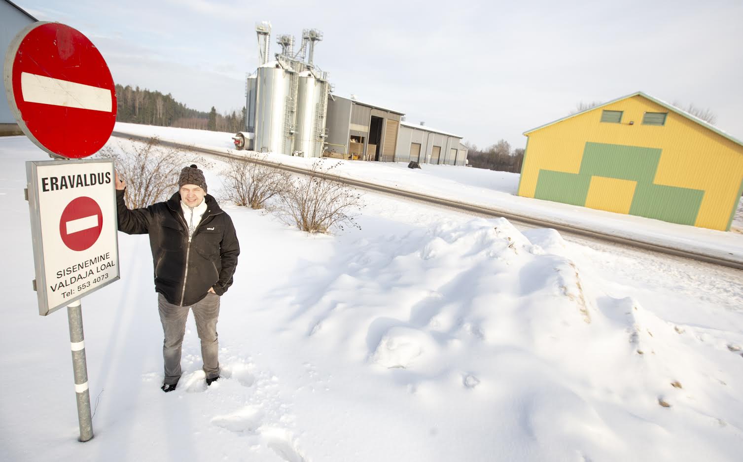 Jaagumäe talupidamise eestvedaja Tarmo Timmi on PRIA toetustele tänulik, sest nii on saadud aianduseks vajalikud objektid ehitada 40 protsenti odavamalt. Foto: AIGAR NAGEL