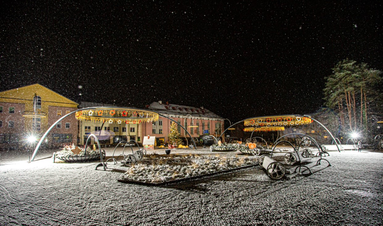 Võru linna keskväljak FOTO: Aigar Nagel