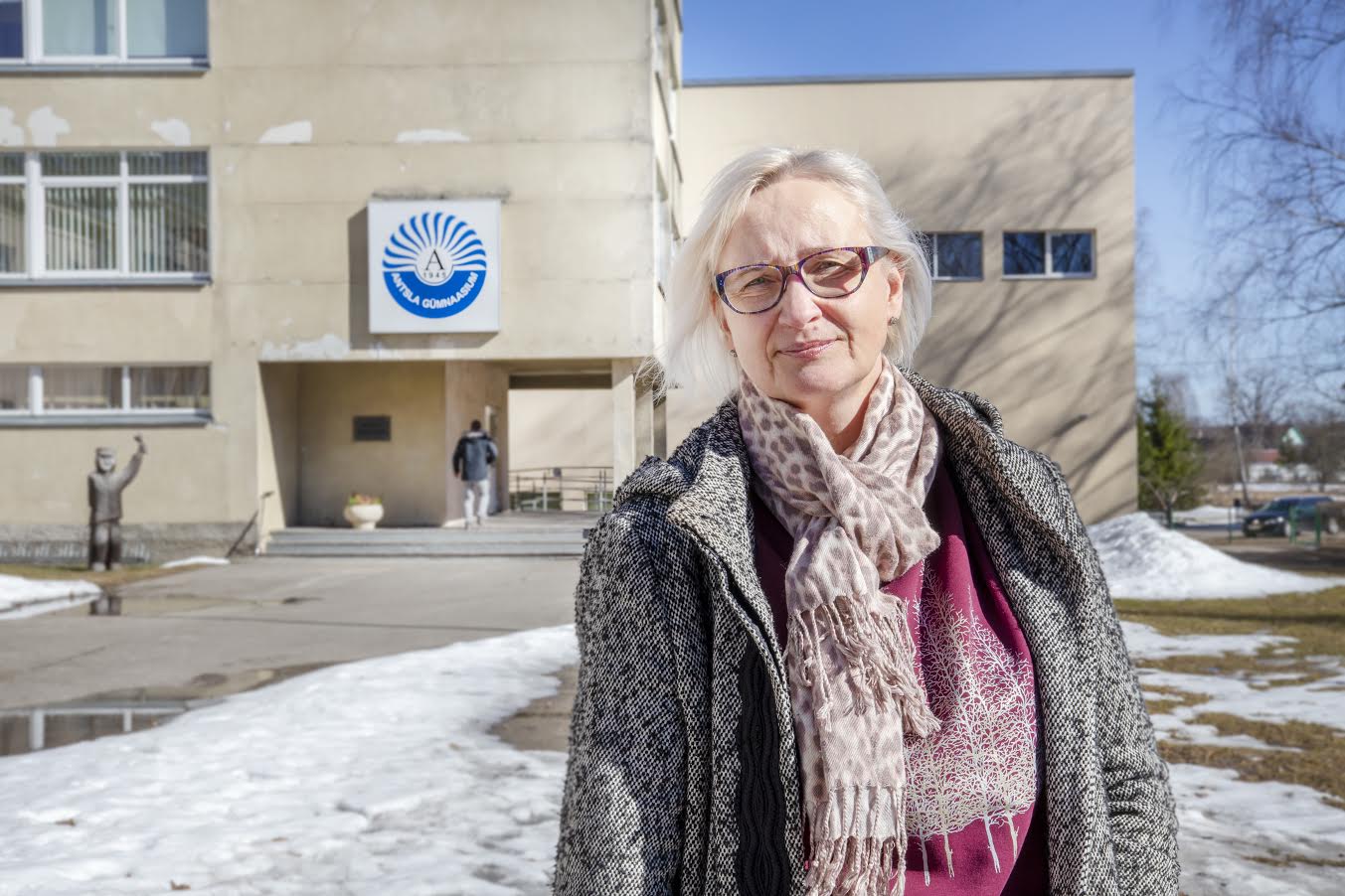 Antsla gümnaasiumi direktori Katrin Martinfeldi sõnul on neil plaanis järgmisel õppeaastal avada üks 10. klass. Foto: AIGAR NAGEL