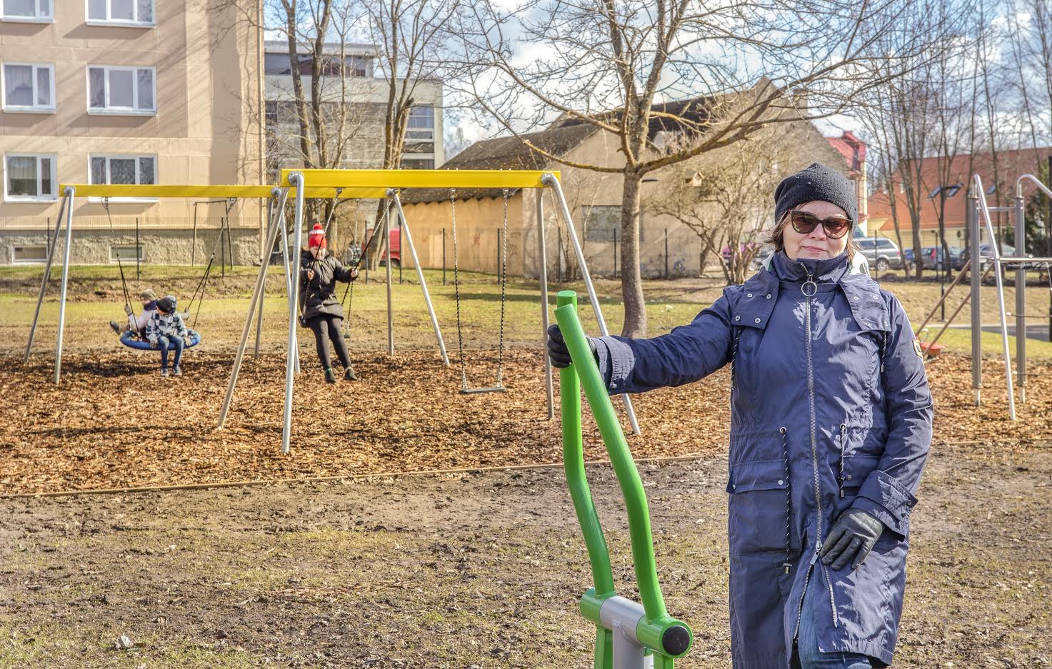 Võru Kesklinna kooli direktor Kaare Lill usub, et aktiivne laps leiab ka kaugõppe ajal võimalusi liikumiseks. Foto: AIGAR NAGEL