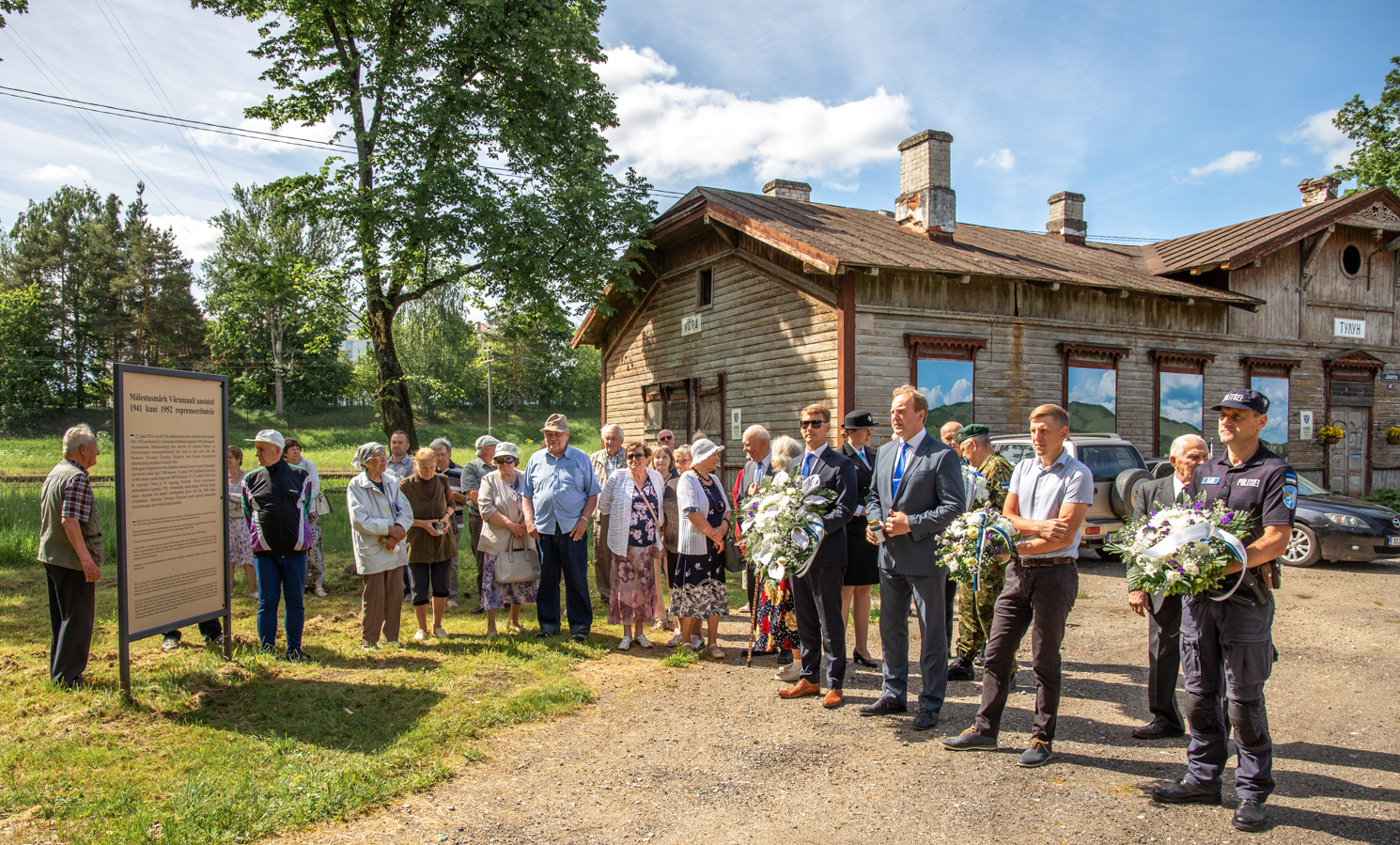 Galerii: juuniküüditamise 80. aastapäeva tähistamine Võrus FOTO: AIgar Nagel