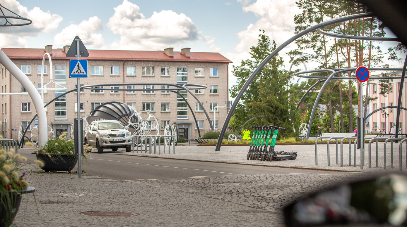 Võrus linna sai Boltoga renditõukerataste osas kokkuleppele FOTO: Aigar Nagel