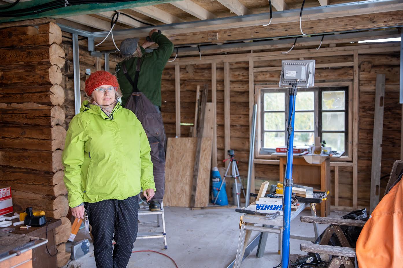 Juuli alguses hävis tules Pindi ja Vastseliina koguduse õpetaja Argo ja tema abikaasa Kadri Oleski (fotol) perekonna kodu. Foto: AIGAR NAGEL