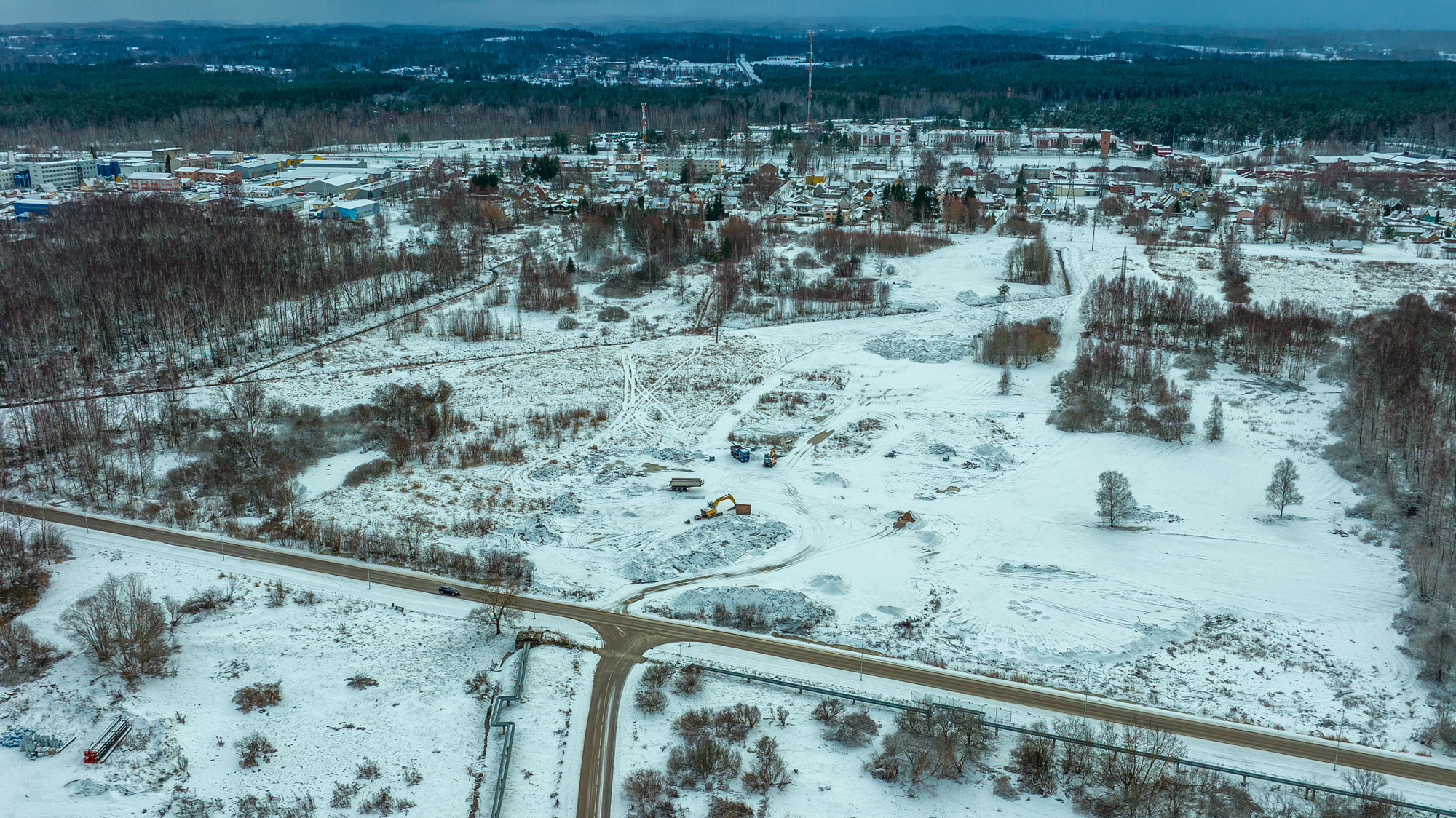 Võru tööstusala kogusuurus on 36 hektarit ja sellel asub 32 krunti. FOTOD: Aigar Nagel