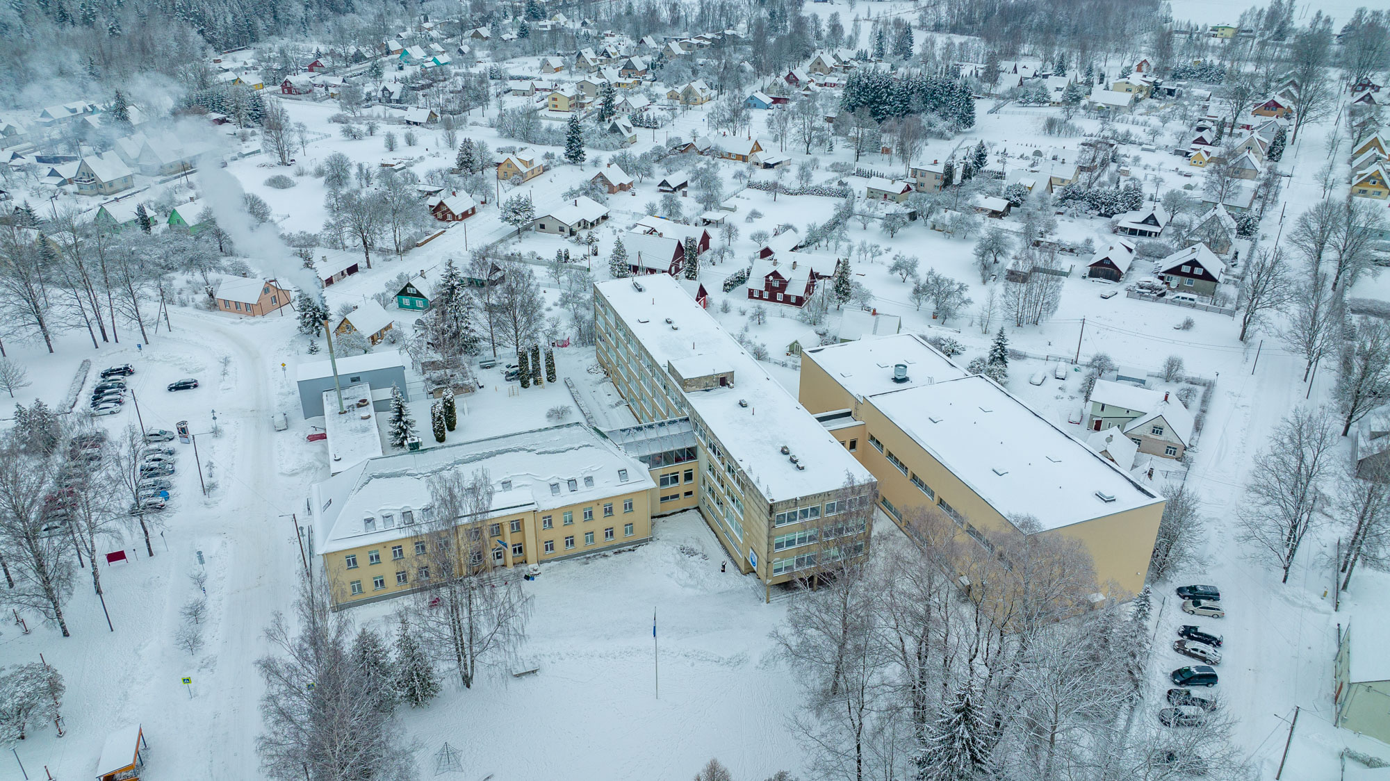 Antsla otsib 2,2 miljoni euroga gümnaasiumi hoone rekonstrueerijat FOTO: Aigar Nagel