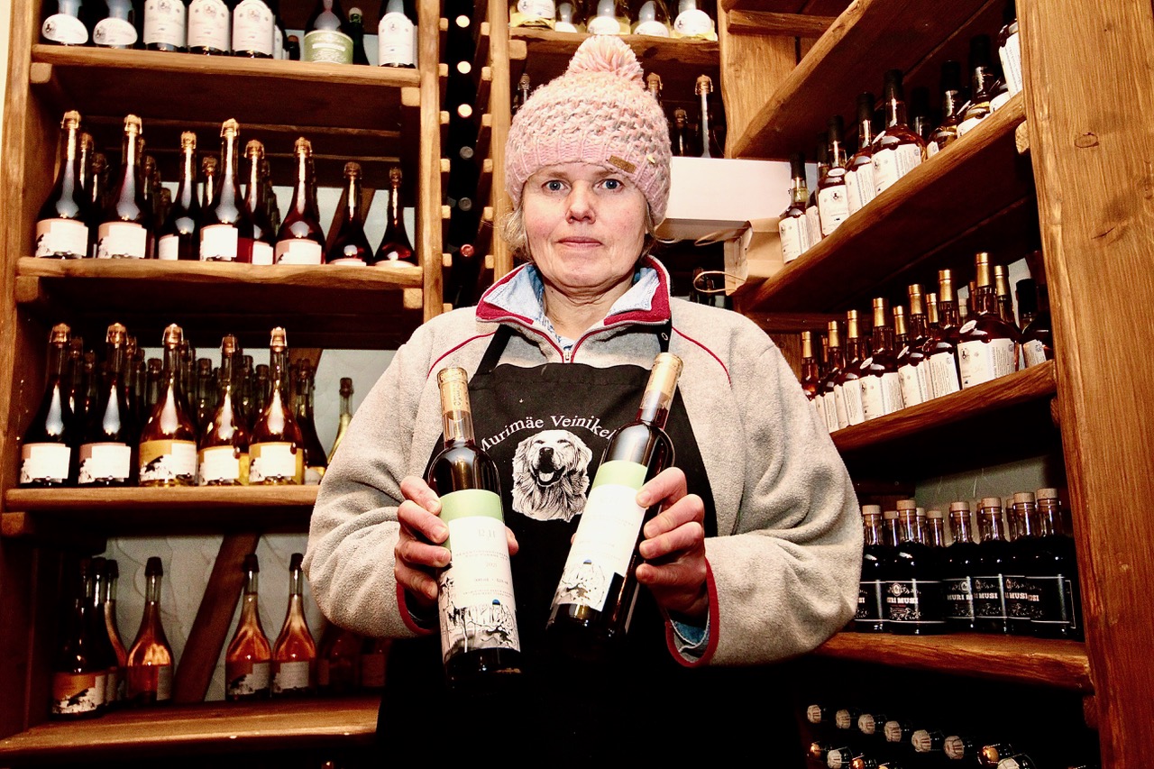 Perenaine Janika Ilves veinikeldris. FOTO: Kalev Annom