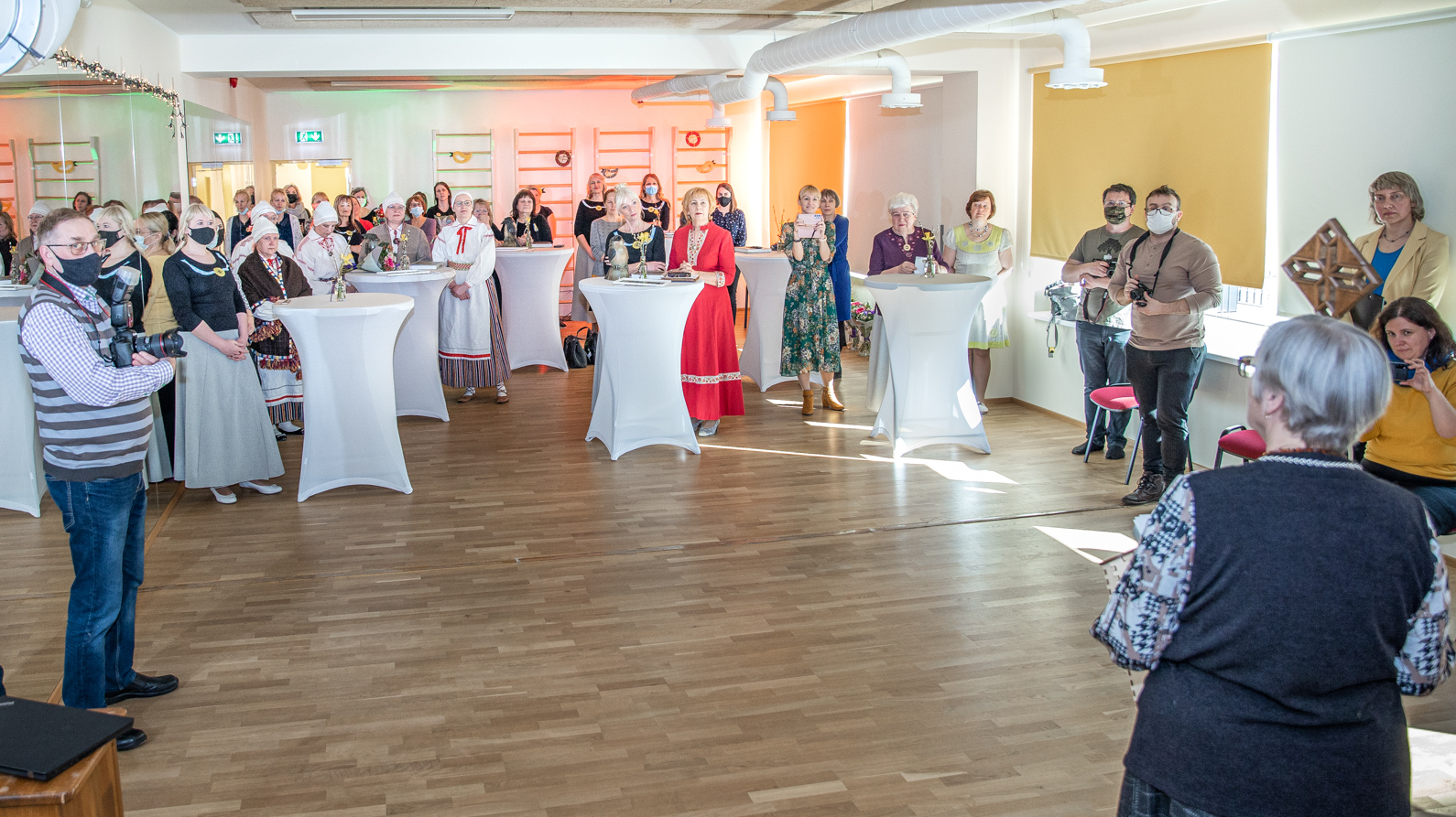 Eile pärastlõunal anti Võru lasteaias Sõleke välja Hindätiidmise auhinnad. Üheks laureaadiks oli ka lasteaed Sõleke ise. FOTOD: Aigar Nagel