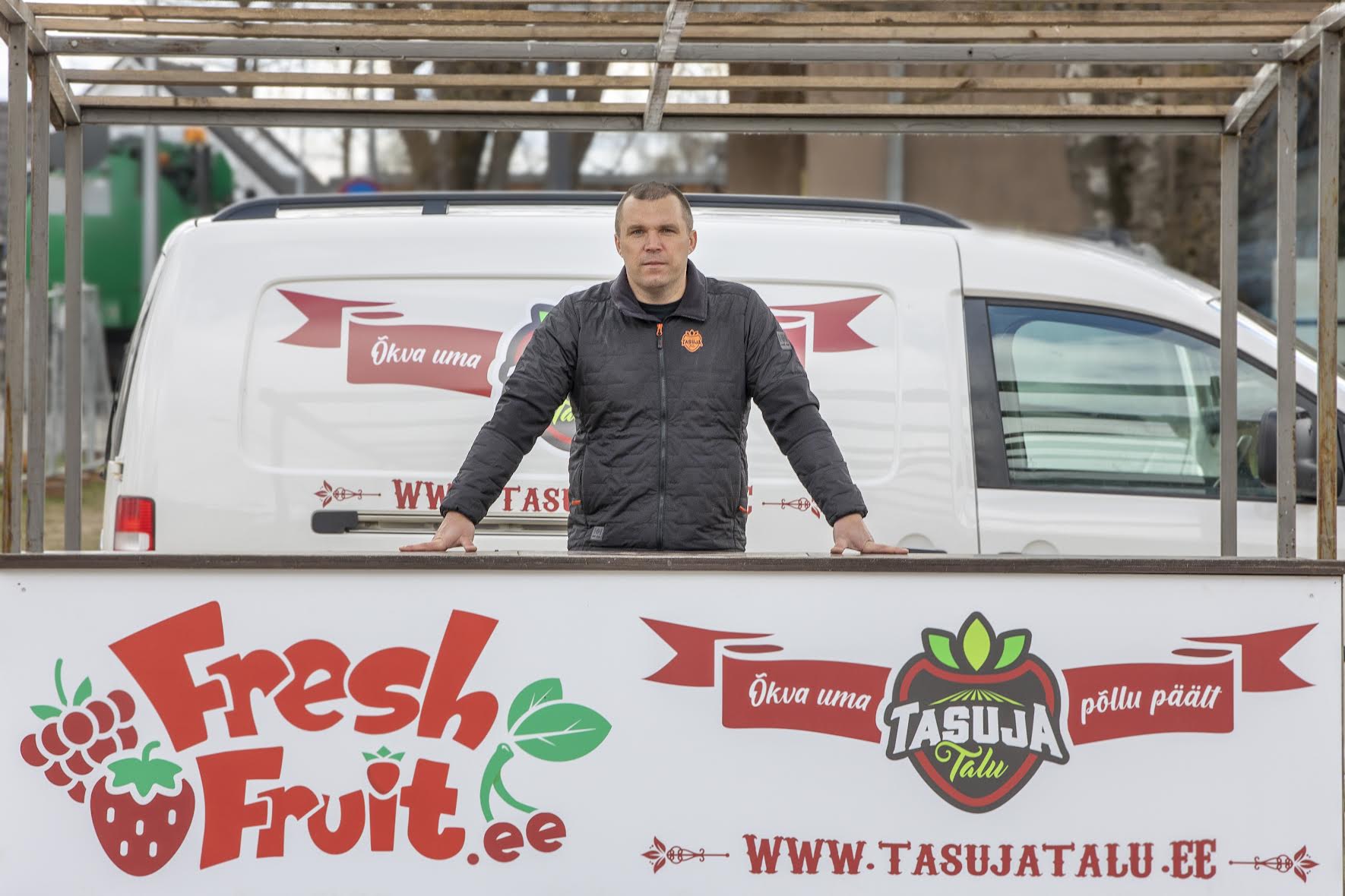 Alates 2. maist avab  Freshfruit.ee juht Toomas  Lillo oma müügipunktid  Võrus. Foto: AIGAR NAGEL