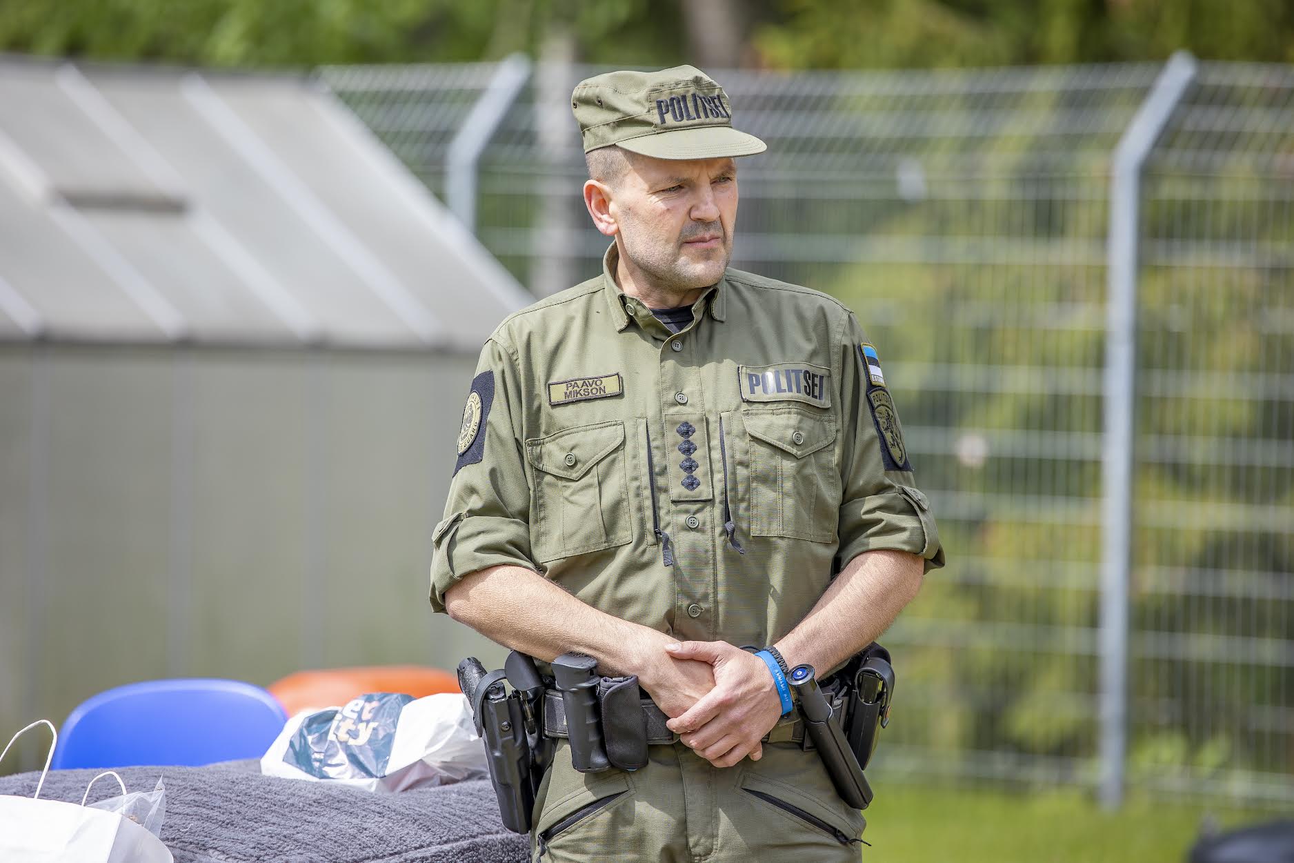 Kordoni juht Paavo Mikson FOTO: Aigar Nagel