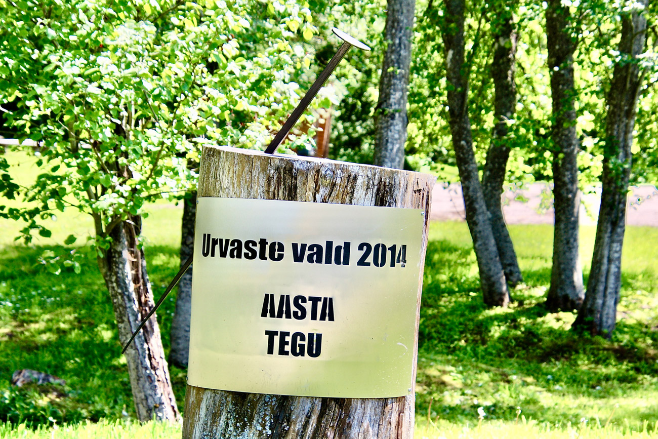 Urvaste valla aasta tegu 2014. FOTO: Kalev Annom