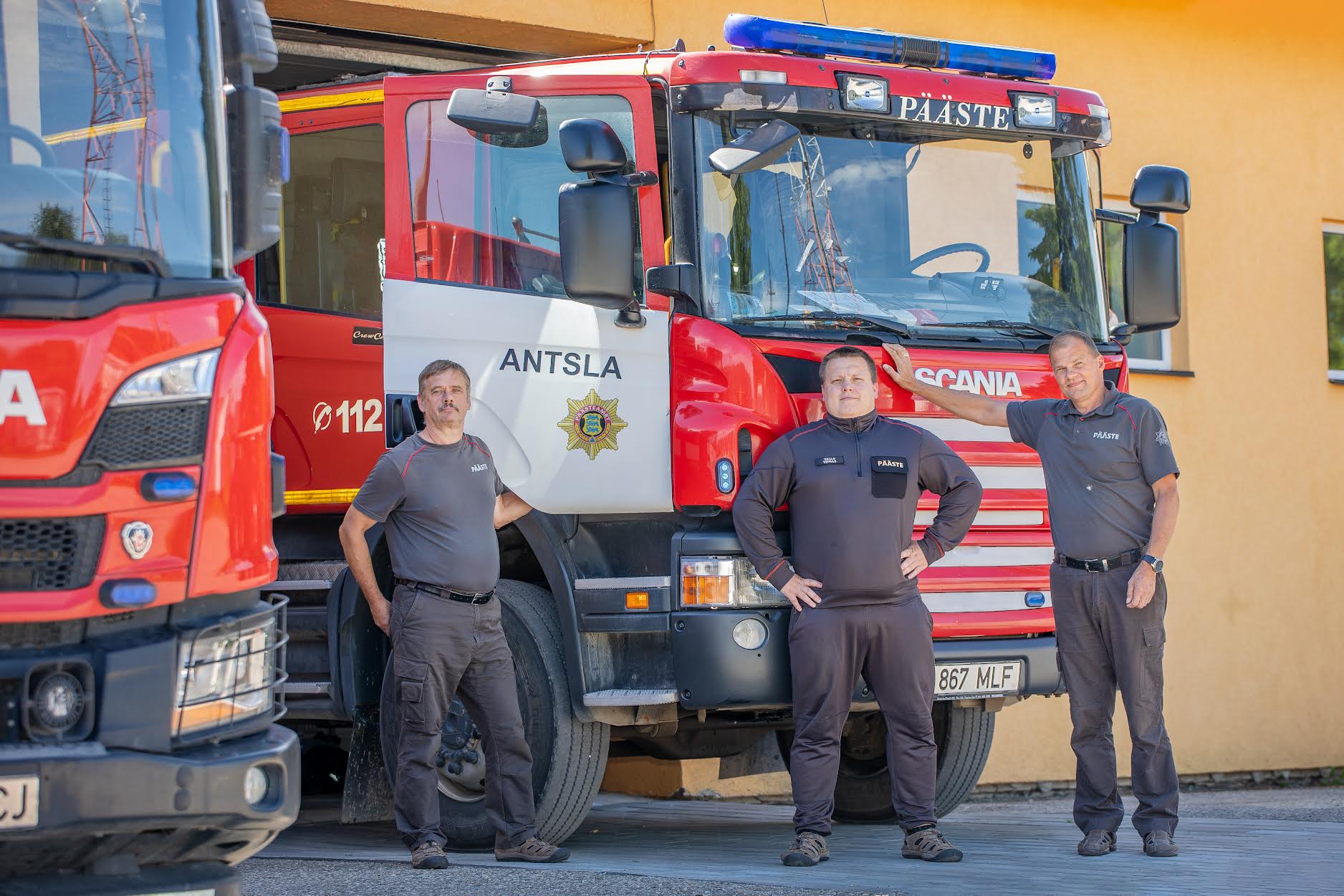 Antsla komando liikmed saavad peagi enda sekka värsket verd: Mati Kõiv (vasakult), Vallo Virnas, Kalev Tiirmaa. Foto: AIGAR NAGEL