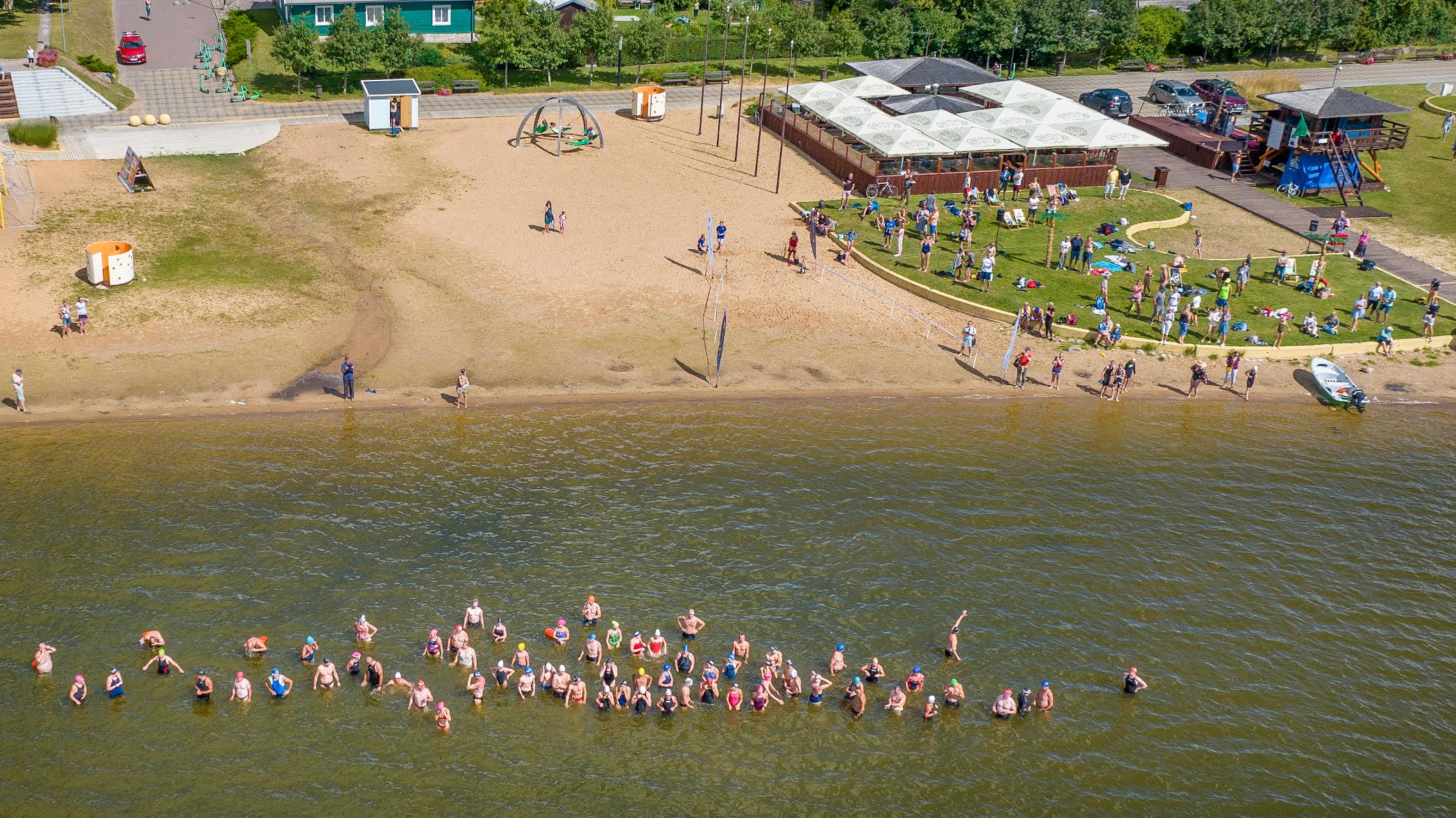 G. Otsa mälestusvõistluse pikamaaujumises võitsid Iltsisin ja Mõtsnik FOTO: Aigar Nagel