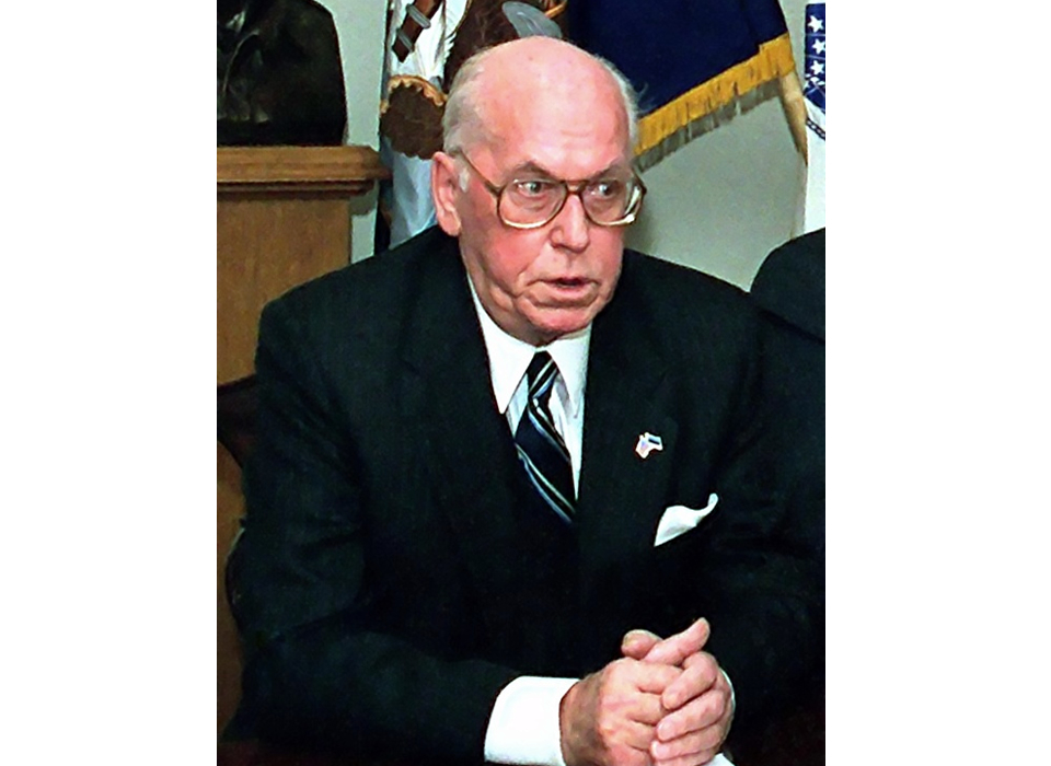 1996 - Lennart Meri valiti tagasi Eesti presidendiks.    FOTO: wikipedia