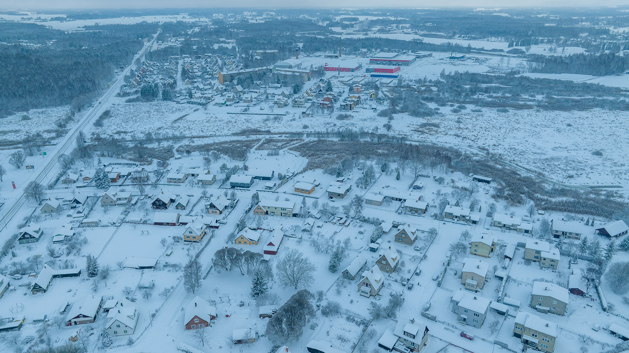 Ulatuslik elektrikatkestus Võrumaal FOTO: Aigar Nagel