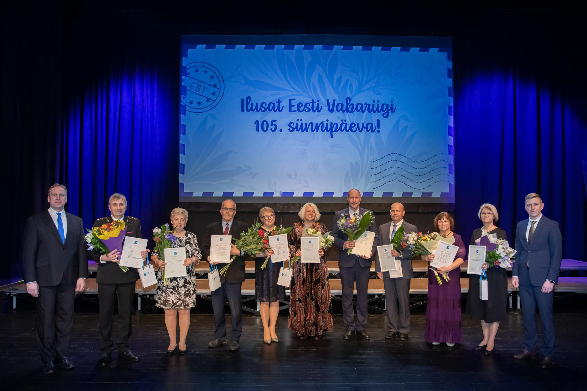 Võru maakonna vapimärgi pälvis Kaino Zilmer FOTOD: Aigar Nagel