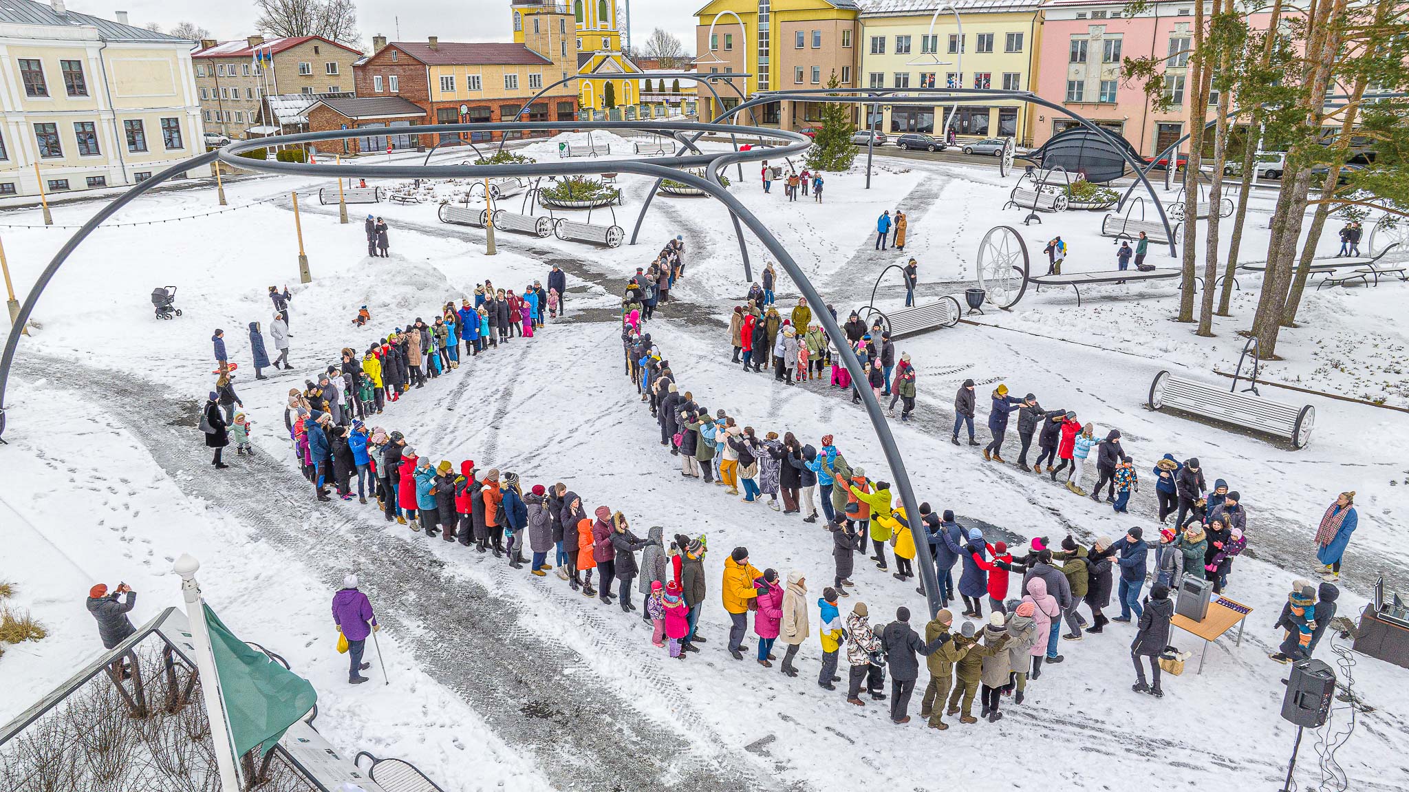 GALERII Suure südame tegu tõi keskväljakule rekordarvu inimesi FOTOD: Aigar Nagel