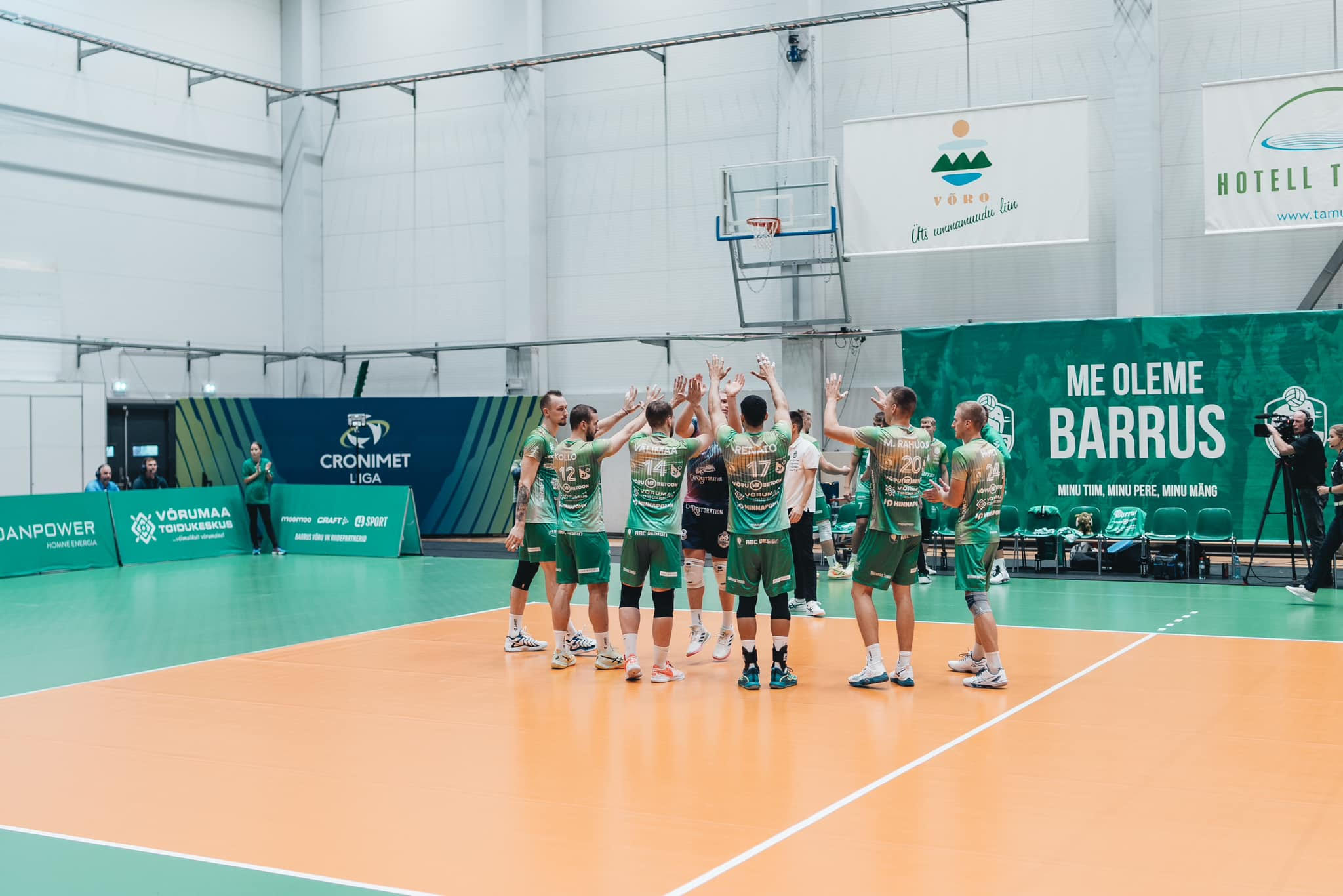 Võru Barrus tõusis Balti võrkpalliliiga liidriks