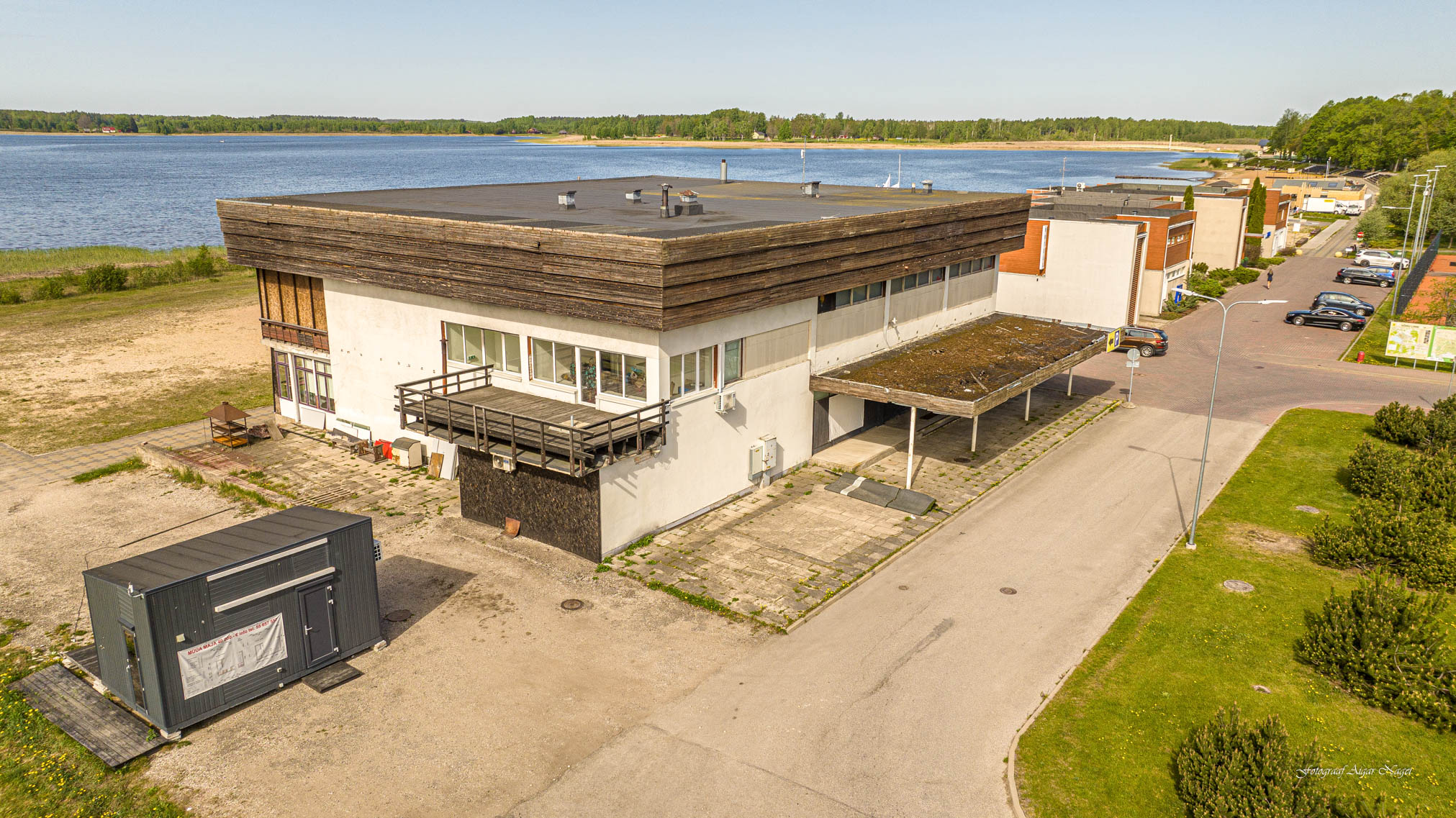 Rannaklubi hoone ootab lähiajal parandustöid. FOTOD: Aigar Nagel