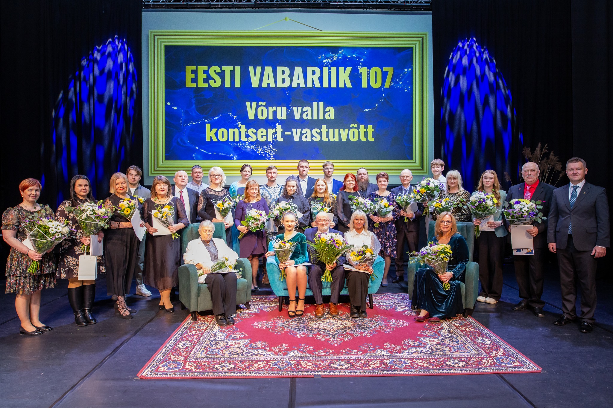 Võru vald tunnustas silmapaistvaid kodanikke