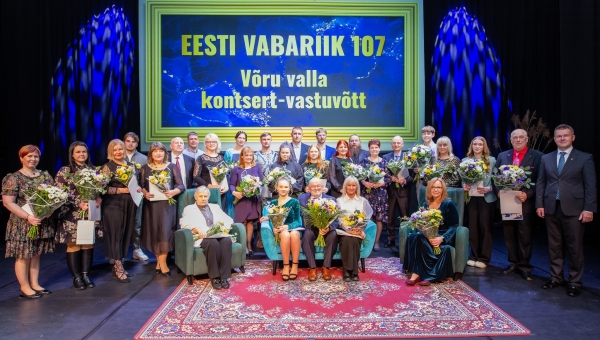 Võru vald tunnustas silmapaistvaid kodanikke