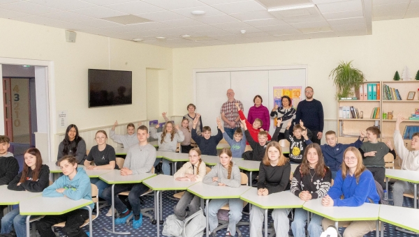 Saksa koolipere käis Võrumaaga tutvumas