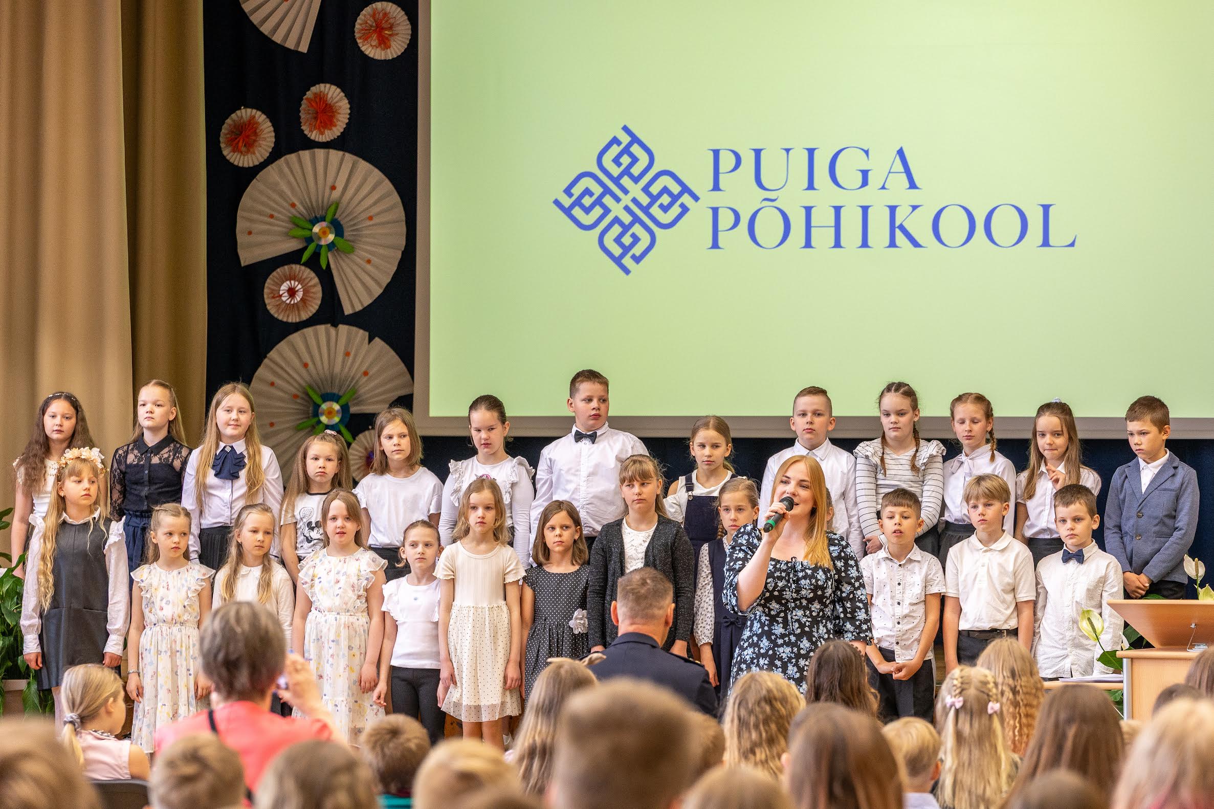 Hetk Puiga põhikooli aktuse muusikaliselt etteastelt. Foto: Aigar Nagel