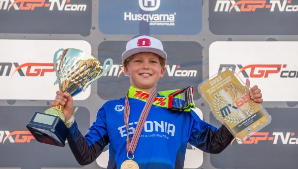 Lucas Leok võitis motokrossi juunioride MM-il hõbemedali