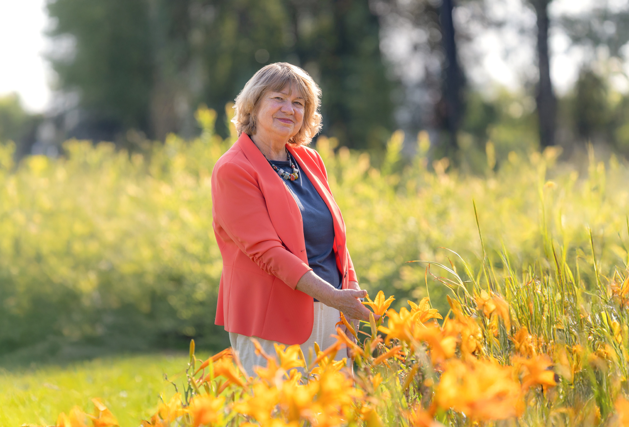 Elle Prangli on kolmekordne ema ja viiekordne vanaema. 14. septembril peetava vanavanemate päeva ajaks on järelkasv pealinnast Võru poole liikumas. Foto: Aigar Nagel