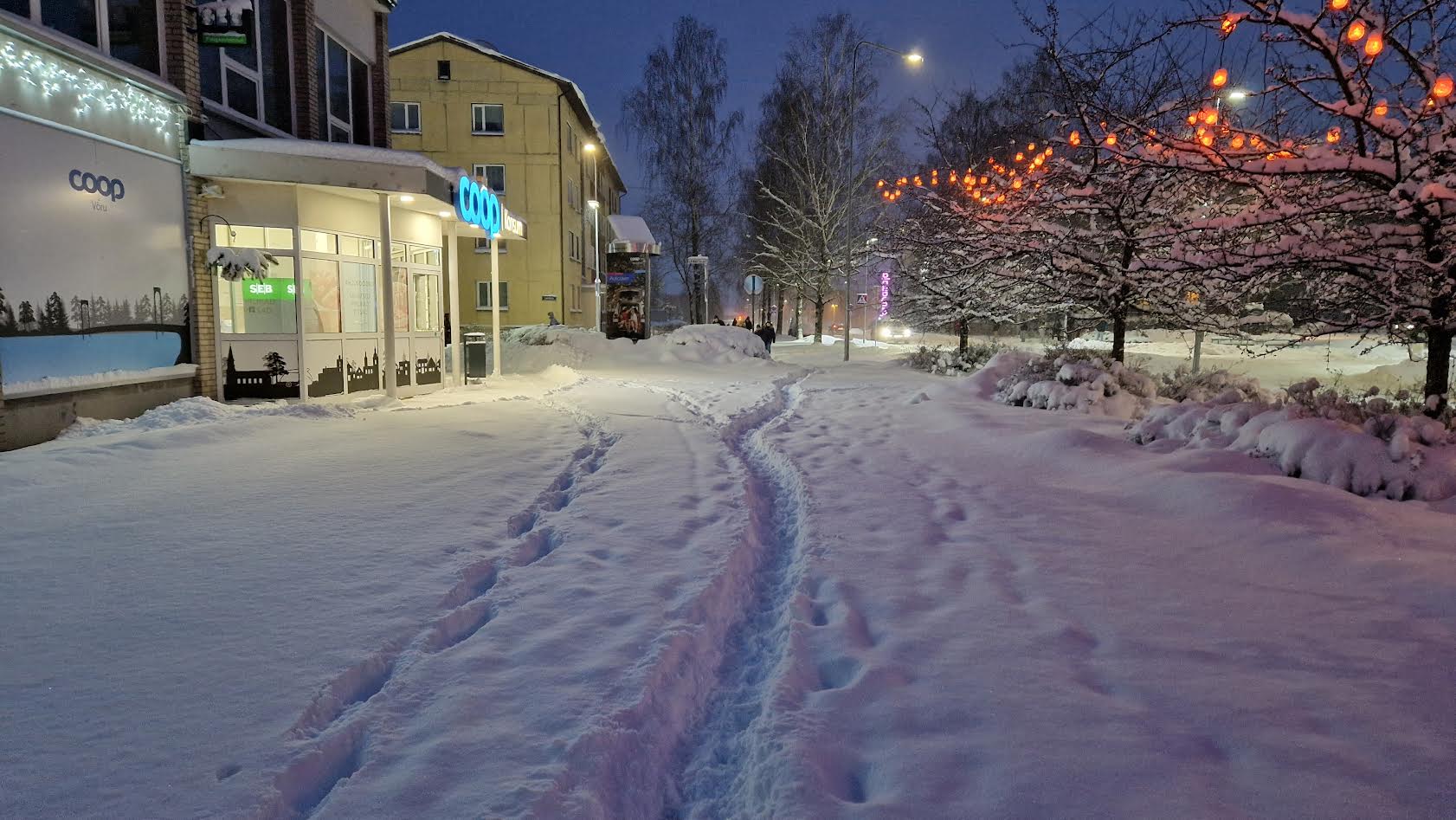 Foto on illustratiivne: Fotol Võru linn 28.11.2023 kell 7:37 FOTO: Aigar Nagel