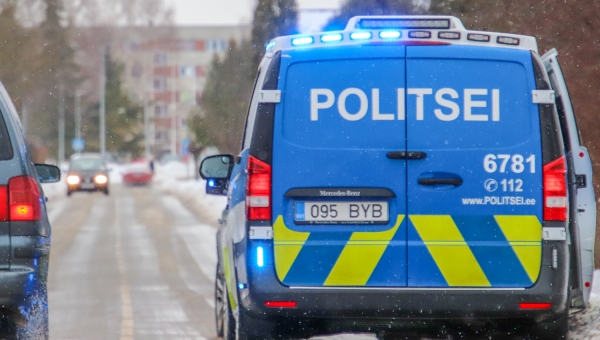 Politsei sai Kagu piirkonnas pühadeperioodil ligi paarsada väljakutset. Foto: AIGAR NAGEL