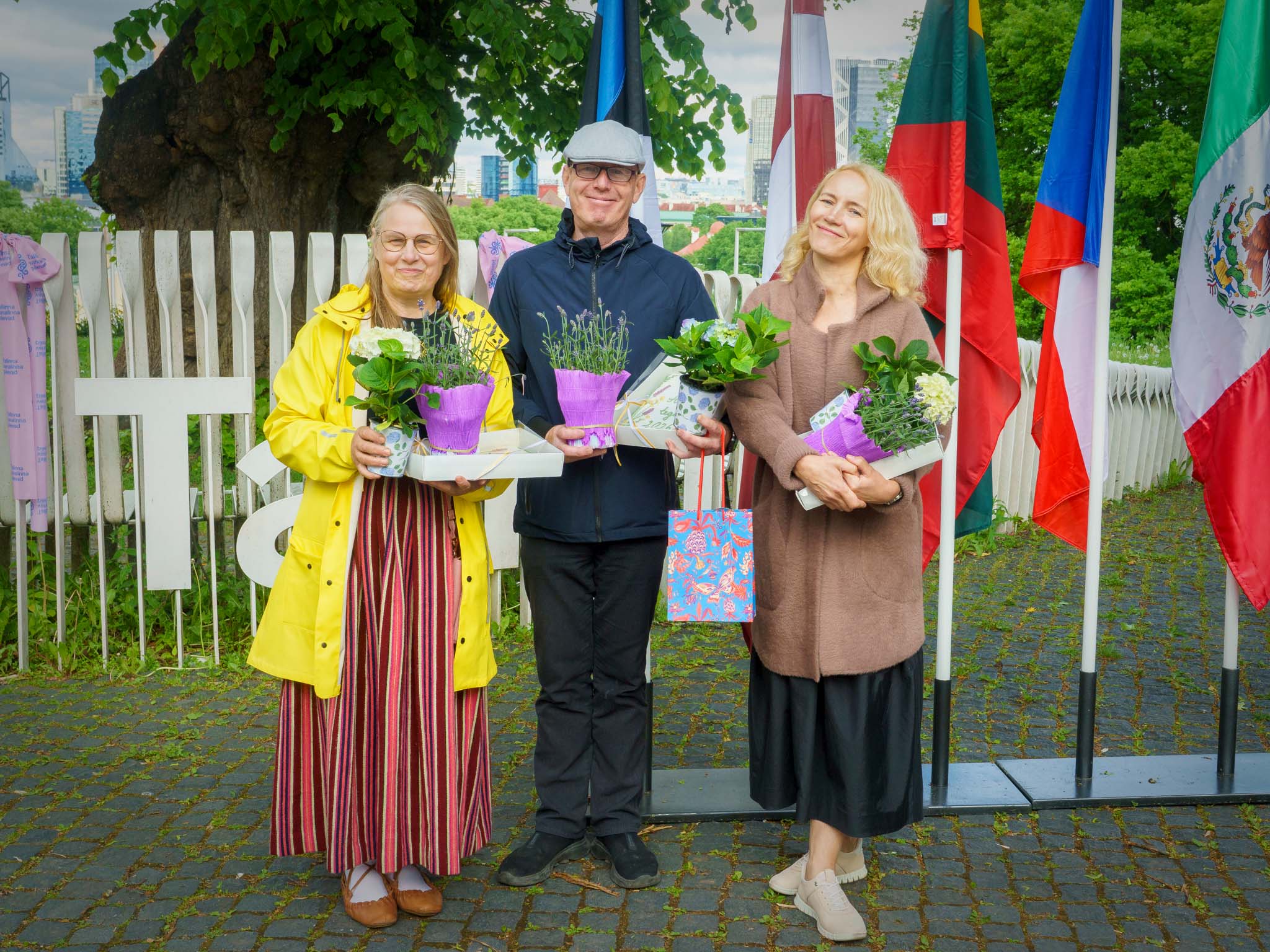 Anneli Lõhmus (vasakult), Priidu Teppo ja Kadri Mähar. Foto: RENE JAKOBSON