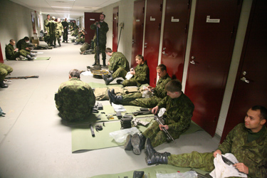 Reservjalaväepataljoni sõdurid. Foto: INNO TÄHISMAA