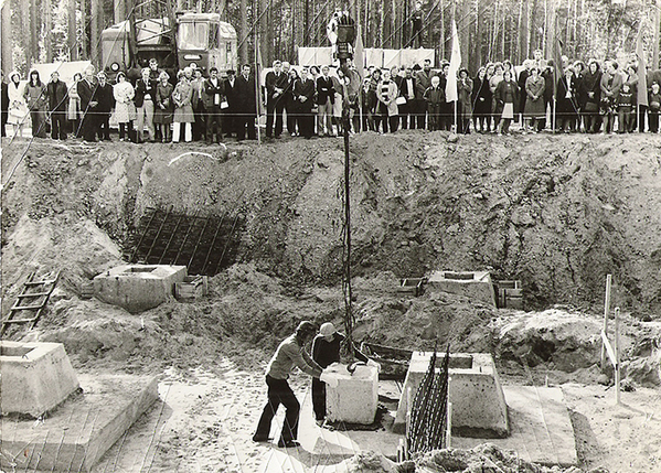 Nurgakivi panek 1977. aastal.  Foto: ERAKOGU